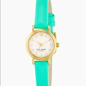 Kate Spade Watch (NWT!) green w/ gold accents